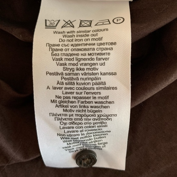 Ben Sherman Men’s, Brown Snap Button Down Long Sleeve Shirt, size XL - Picture 9 of 9